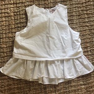 Forever 21 white cotton tank M